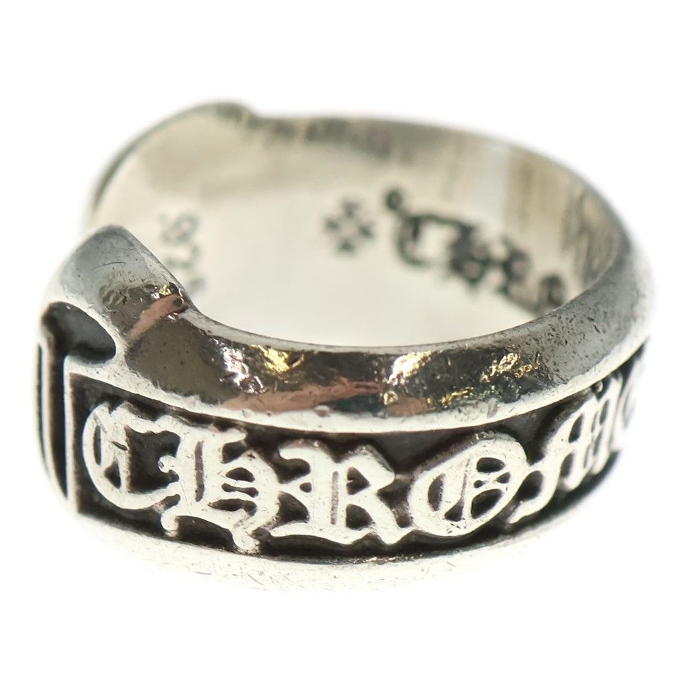 CHROME HEARTS(クロムハーツ) SM SCROLL LABEL スモールスクロールラベル リング シルバー BCA413