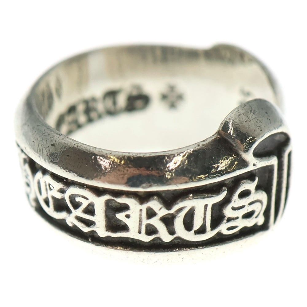 CHROME HEARTS(クロムハーツ) SM SCROLL LABEL スモールスクロールラベル リング シルバー BCA413