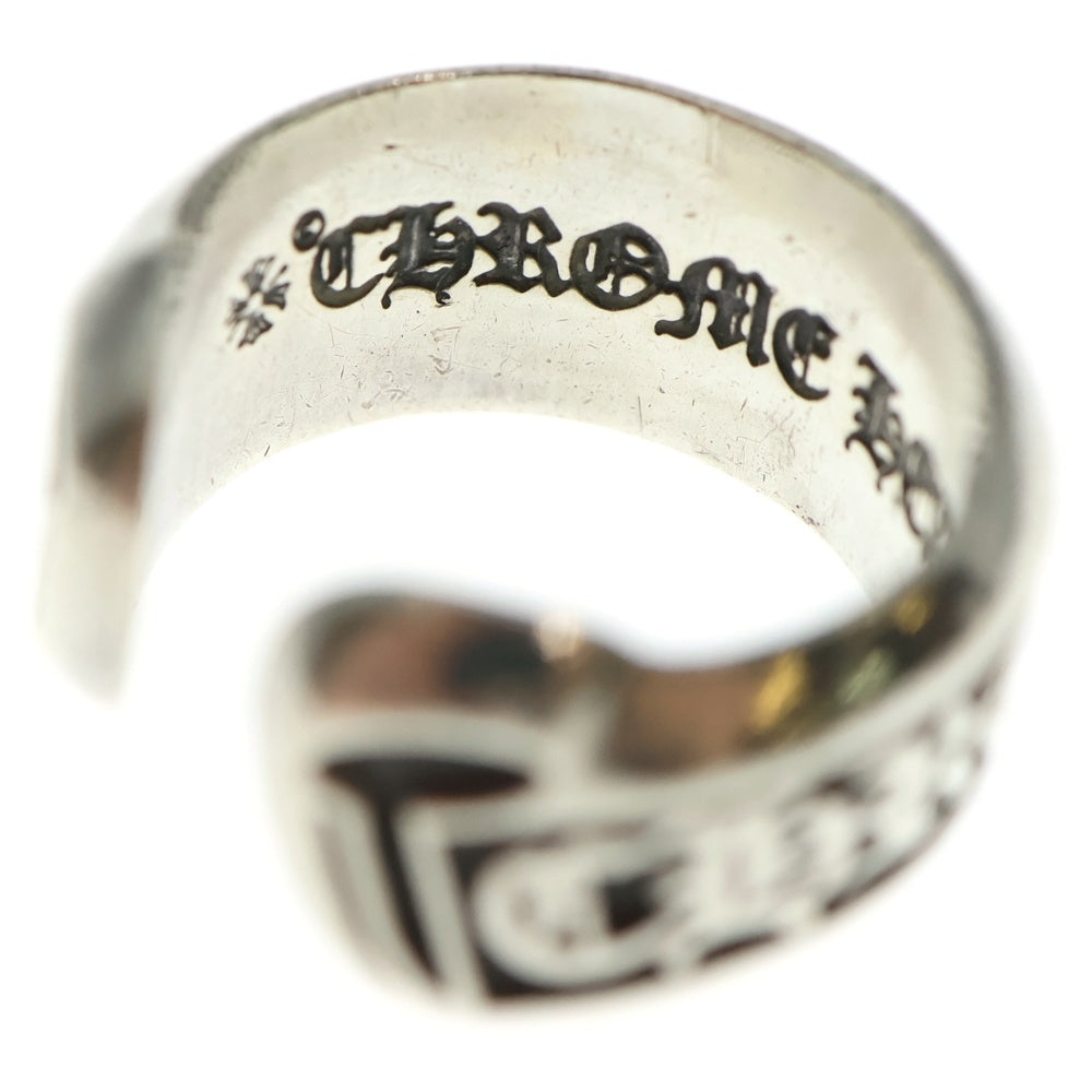 CHROME HEARTS(クロムハーツ) SM SCROLL LABEL スモールスクロールラベル リング シルバー BCA413