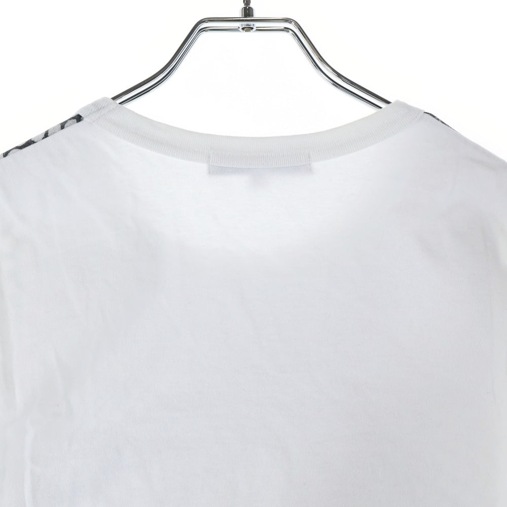 COMME des GARCONS(コムデギャルソン) Daido Moriyama TIGHTS IN SHIMOTAKAIDO フォトプリント クルーネック半袖Tシャツ ホワイト OF-T002