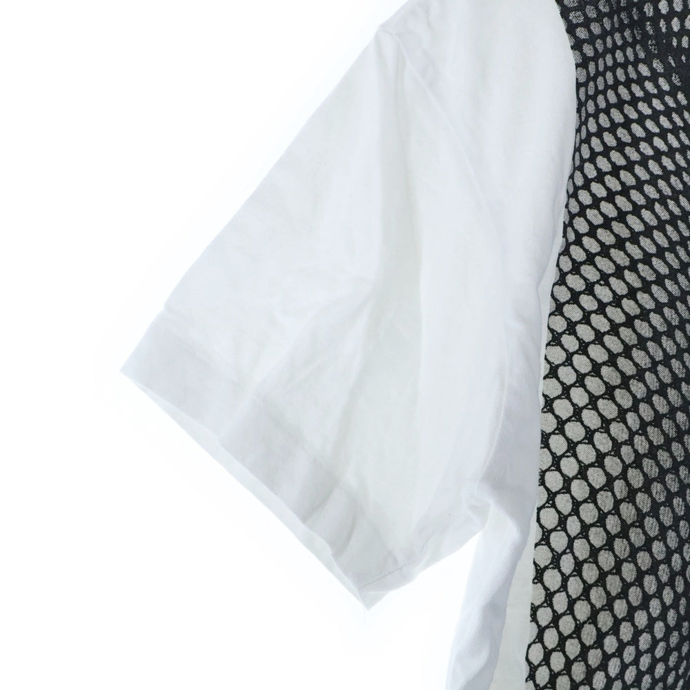 COMME des GARCONS(コムデギャルソン) Daido Moriyama TIGHTS IN SHIMOTAKAIDO フォトプリント クルーネック半袖Tシャツ ホワイト OF-T002