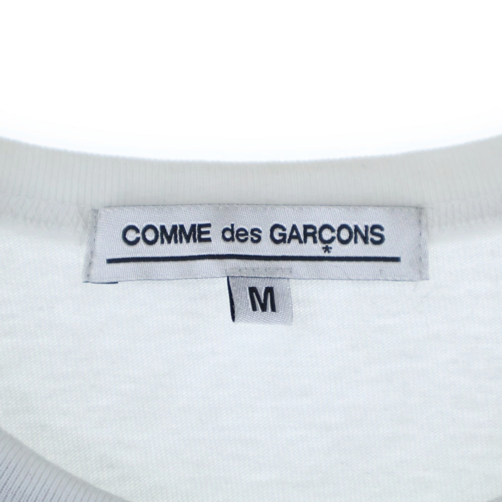 COMME des GARCONS(コムデギャルソン) Daido Moriyama TIGHTS IN SHIMOTAKAIDO フォトプリント クルーネック半袖Tシャツ ホワイト OF-T002
