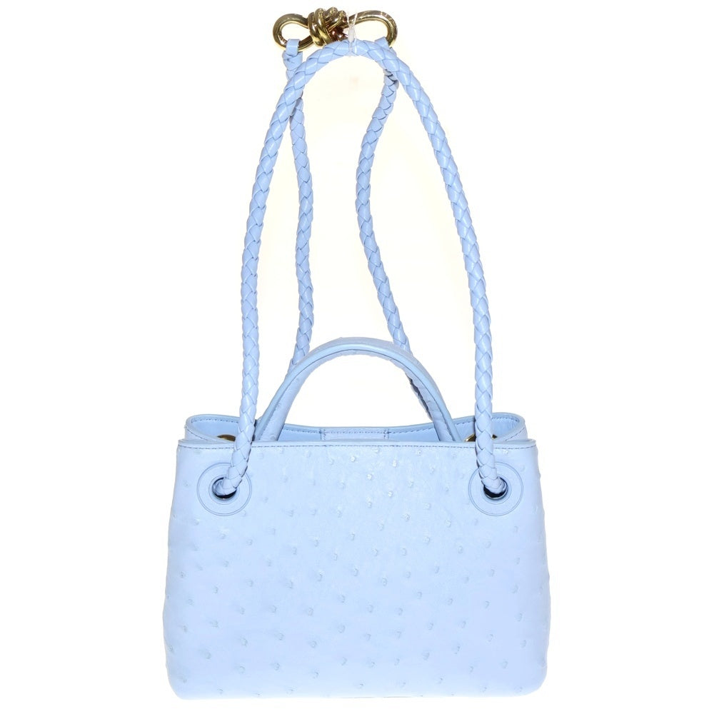 BOTTEGA VENETA(ボッテガヴェネタ) Mini Andiamo ミニ アンディアーモ レザー 2WAY ハンドバッグ ショルダーバッグ ライトブルー 805232