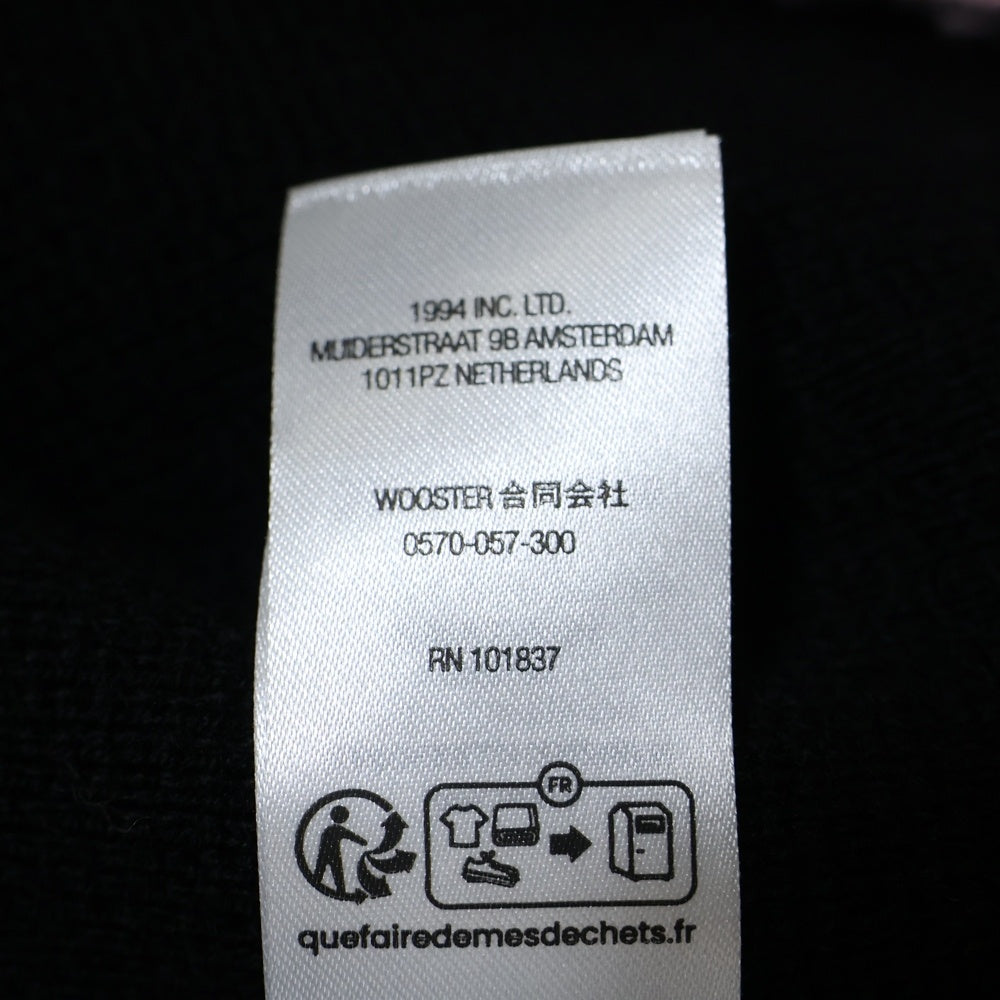 SUPREME(シュプリーム) 24AW Zip Up Polo Sweater ジップアップ ポロ スウェット セーター ブラック