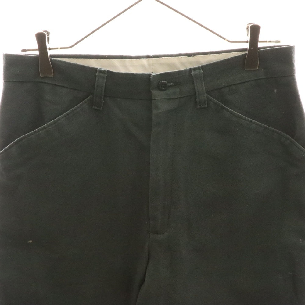 NO BRAND(ノーブランド) RED KAP ブーツカット ワークパンツ グリーン