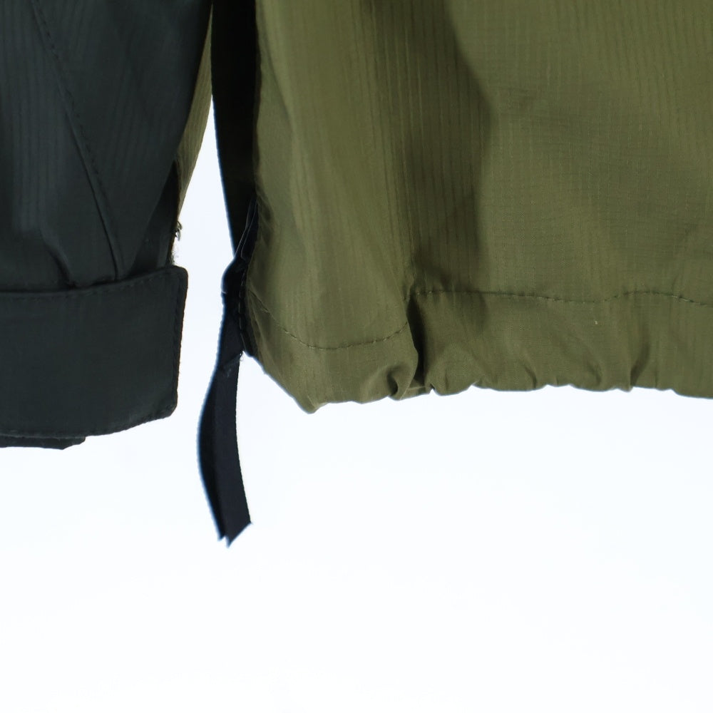 Timberland(ティンバーランド) YCC Waterproof pullover ウォータープルーフ ハーフジップ ナイロン アノラック ジャケット オリーブ TB0A1O97