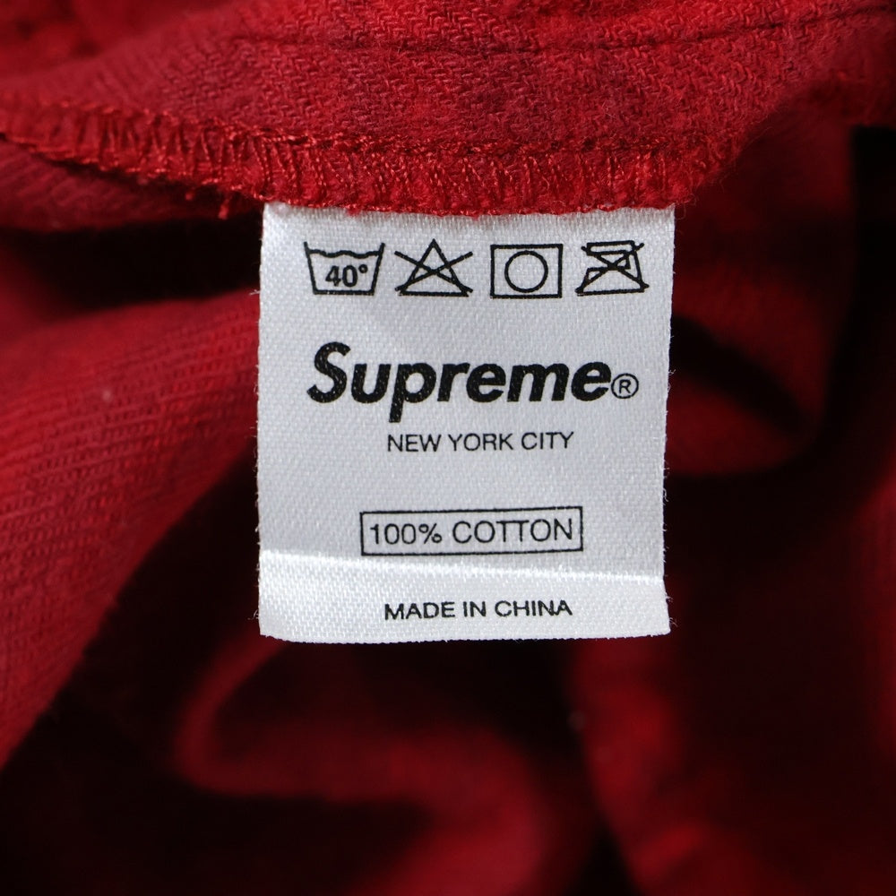 SUPREME(シュプリーム) 長袖 チェック シャツ レッド