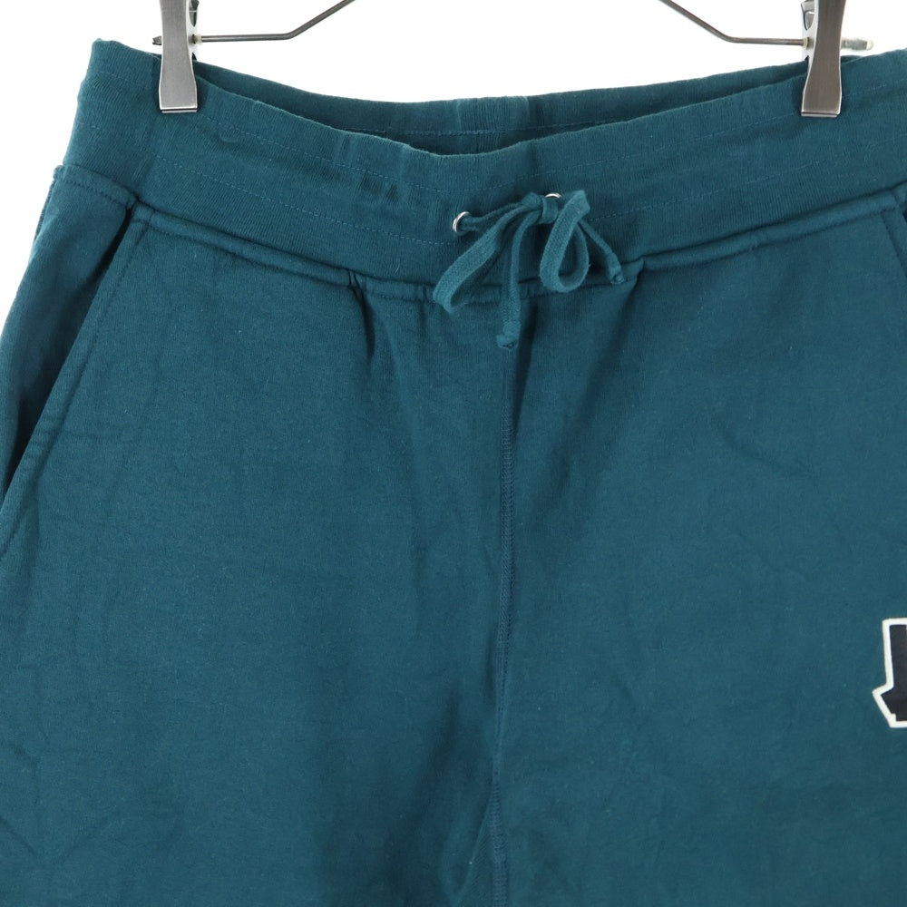 UNDEFEATED(アンディフィーテッド) ロゴ パッチ スウェット パンツ グリーン