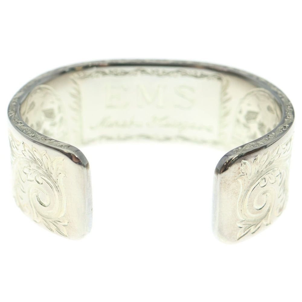 BIGTWIN(ビッグツイン) 四面全面総彫刻 カスタム バングル シルバー/ゴールド