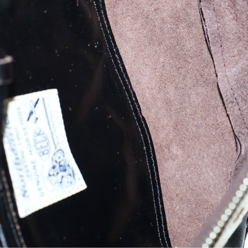 TOYS McCOY(トイズマッコイ) BECK ホースハイド レザー キルティング デュアルブレードバッグ ボディバッグ ブラック