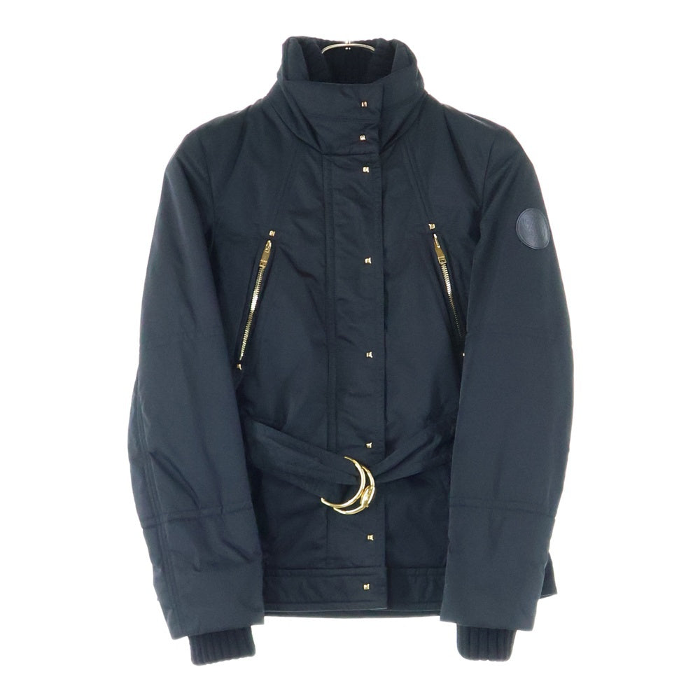 GUCCI(グッチ) スタッズ ナイロン モッズコート ジャケット ブラック 270770 ZK682 レディース