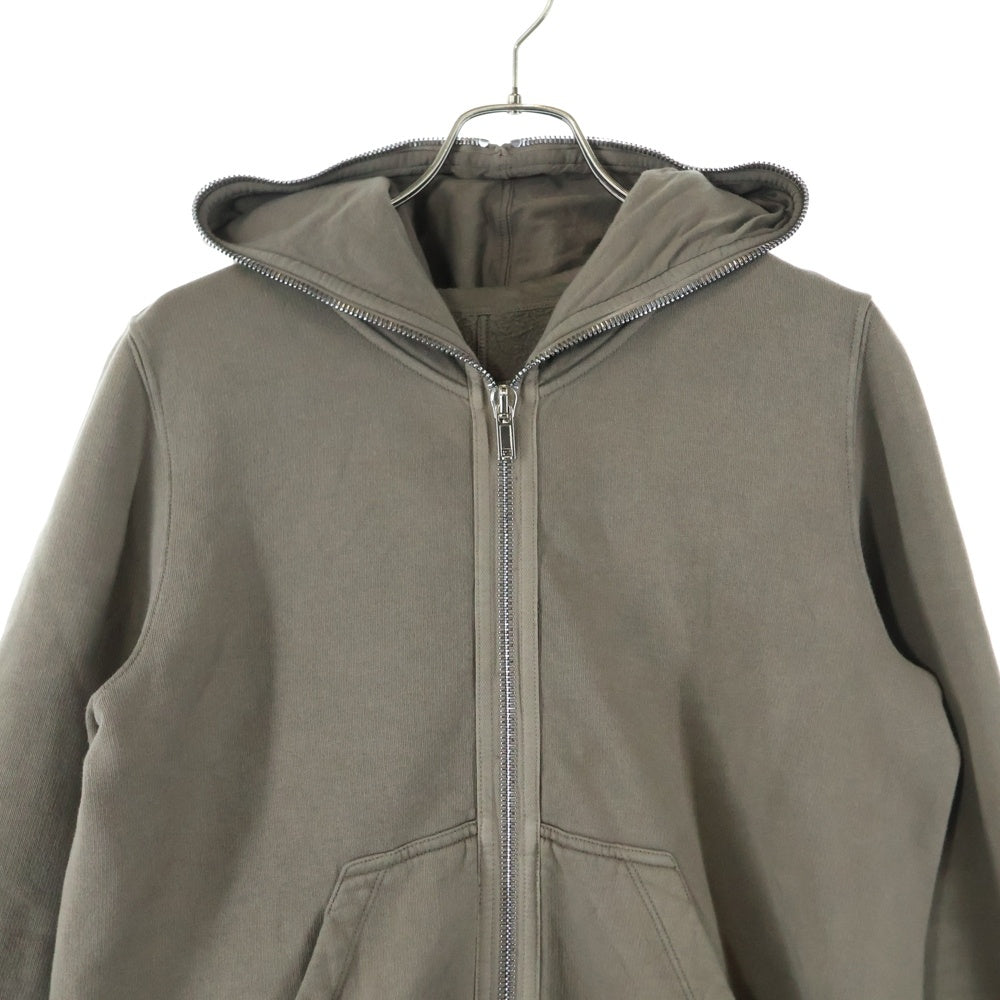 DRKSHDW(ダークシャドウ) 23AW GIMP ZIP-UP HOODIE DUST ギンプ フーディー ダスト フルジップアップ スウェットパーカー ブラウン DU02C5291-F