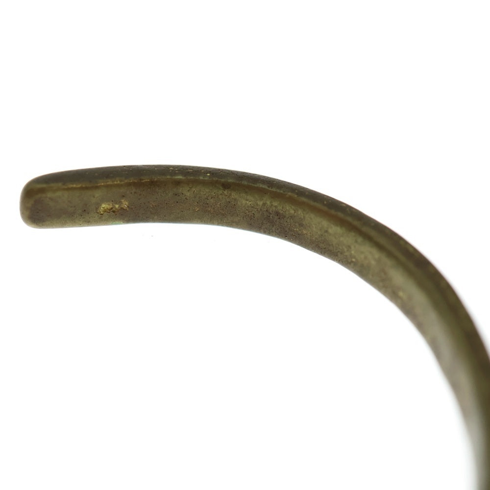 NO BRAND(ノーブランド) Hawk company 星 型押し バングル ゴールド