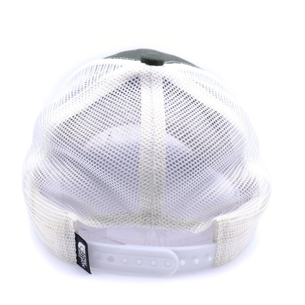 THE NORTH FACE(ザノースフェイス) ロゴワッペン メッシュキャップ カーキ NN02346