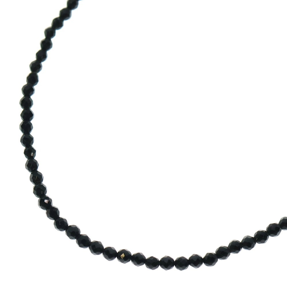 Justin Davis(ジャスティンデイヴィス) NECKLACE Tiny Onyx Chain タイニー オニキスチェーン ネックレス ブラック SNJ330
