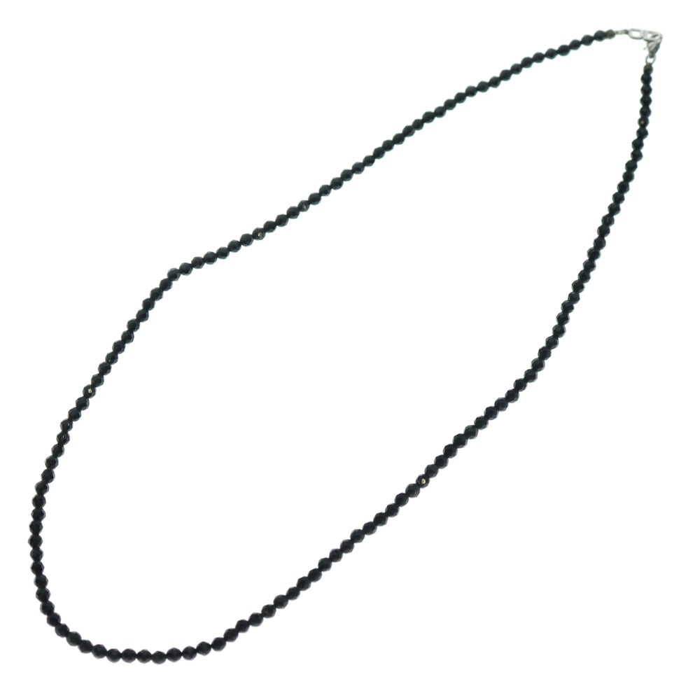 Justin Davis(ジャスティンデイヴィス) NECKLACE Tiny Onyx Chain タイニー オニキスチェーン ネックレス ブラック SNJ330