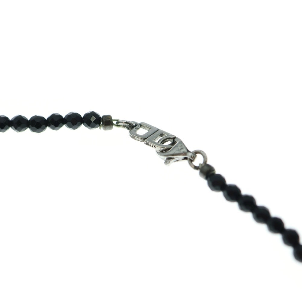 Justin Davis(ジャスティンデイヴィス) NECKLACE Tiny Onyx Chain タイニー オニキスチェーン ネックレス ブラック SNJ330