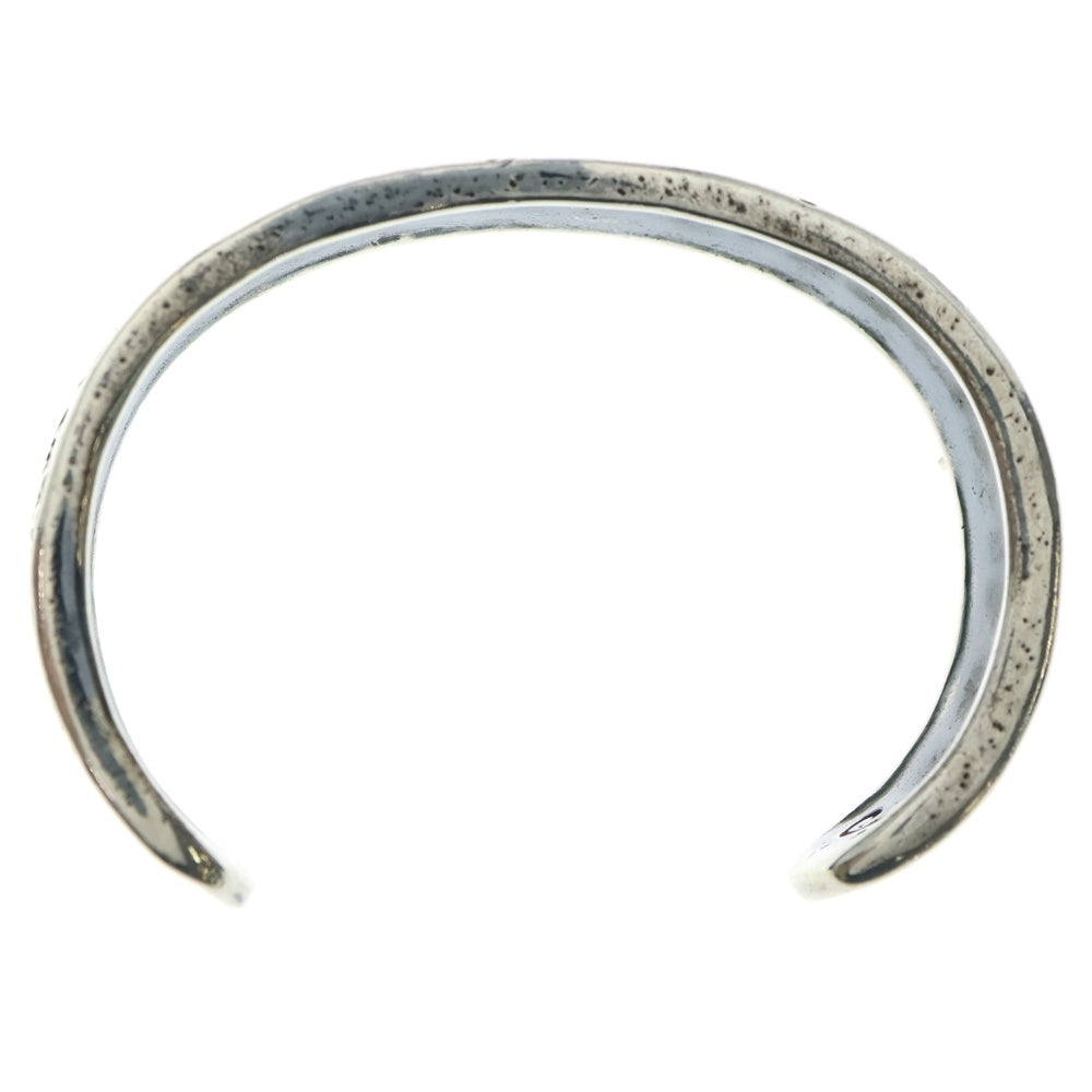 Bill Wall Leather/BWL(ビルウォールレザー) WIDE GRAFFITI BANGLE ワイド グラフィティー バングル ブレスレット シルバー