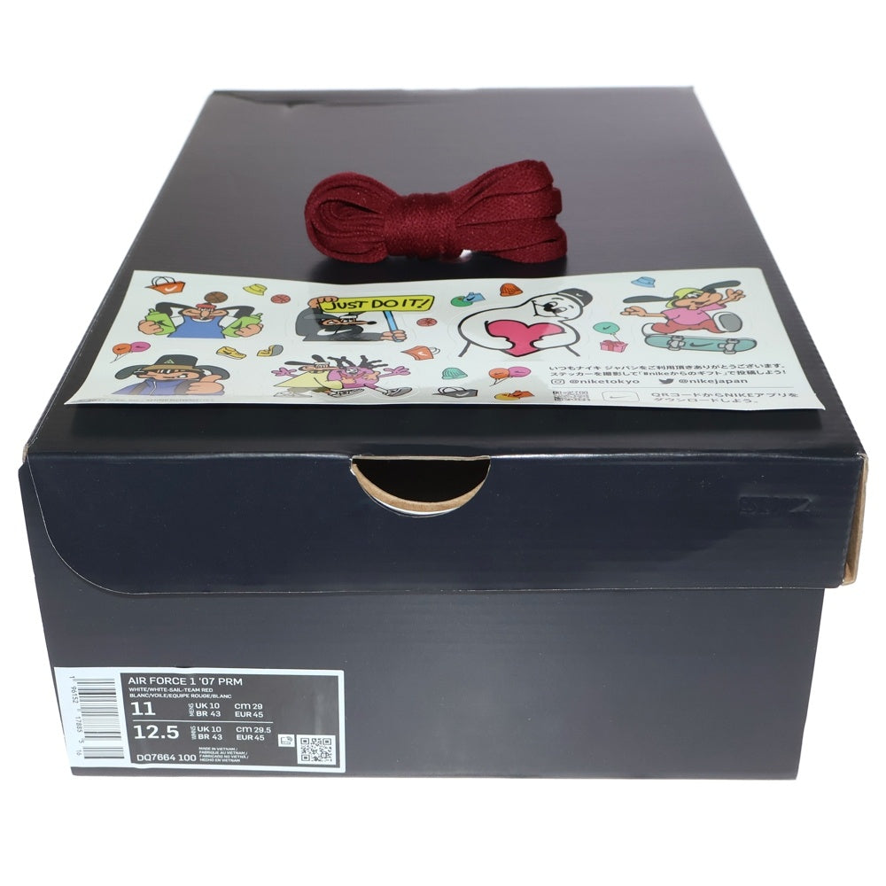 NIKE(ナイキ) AIR FORCE 1 07 PRM エアフォース1 プレミアム ローカットスニーカー ホワイト US11/29cm DQ7664-100
