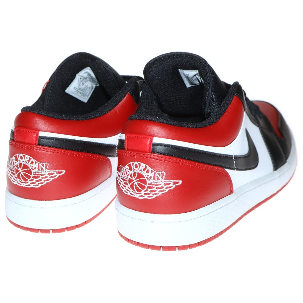 NIKE(ナイキ) AIR JORDAN 1 LOW BRED TOE エアジョーダン1 ブレッドトゥ ローカットスニーカー レッド/ブラック US11/29cm 553558-612