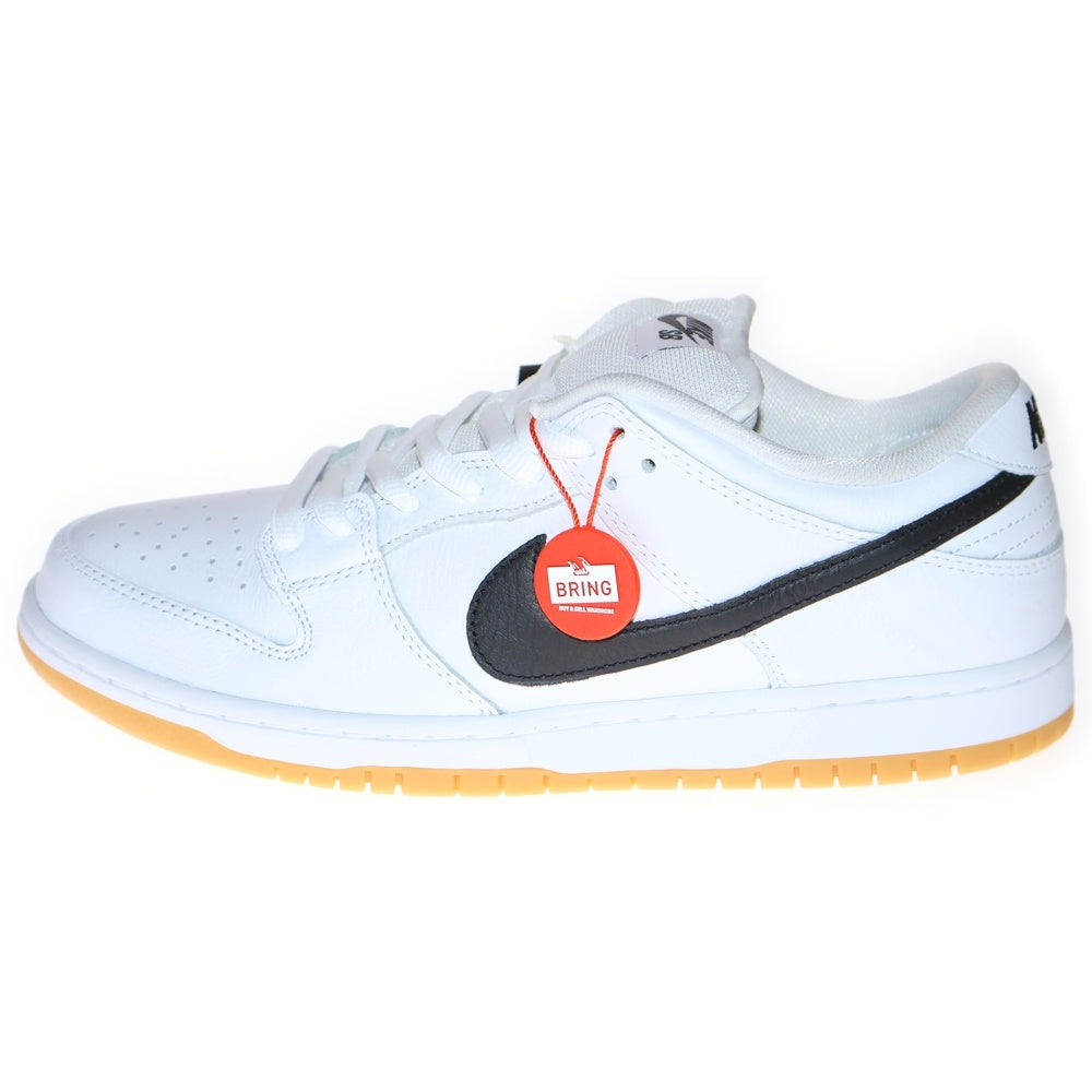 NIKE(ナイキ) DUNK LOW PRO WHITE BLACK WHITE GUM LIGHT BROWN ダンク プロ ローカットスニーカー ホワイト/ブラック US11/29cm CD2563-101