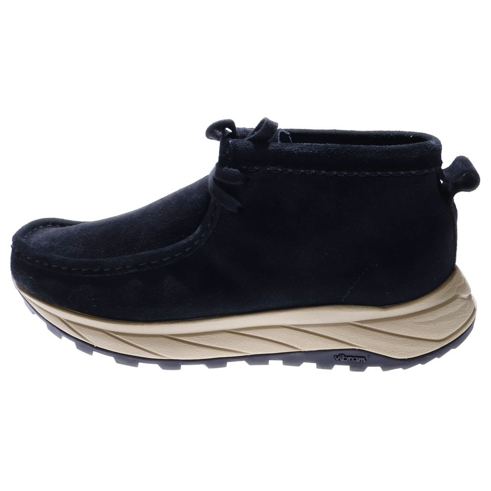 Clarks(クラークス) Wallabee Eden ワラビー スウェード ローカット スニーカー ブラック UK8.5/26.5cm 261733207085