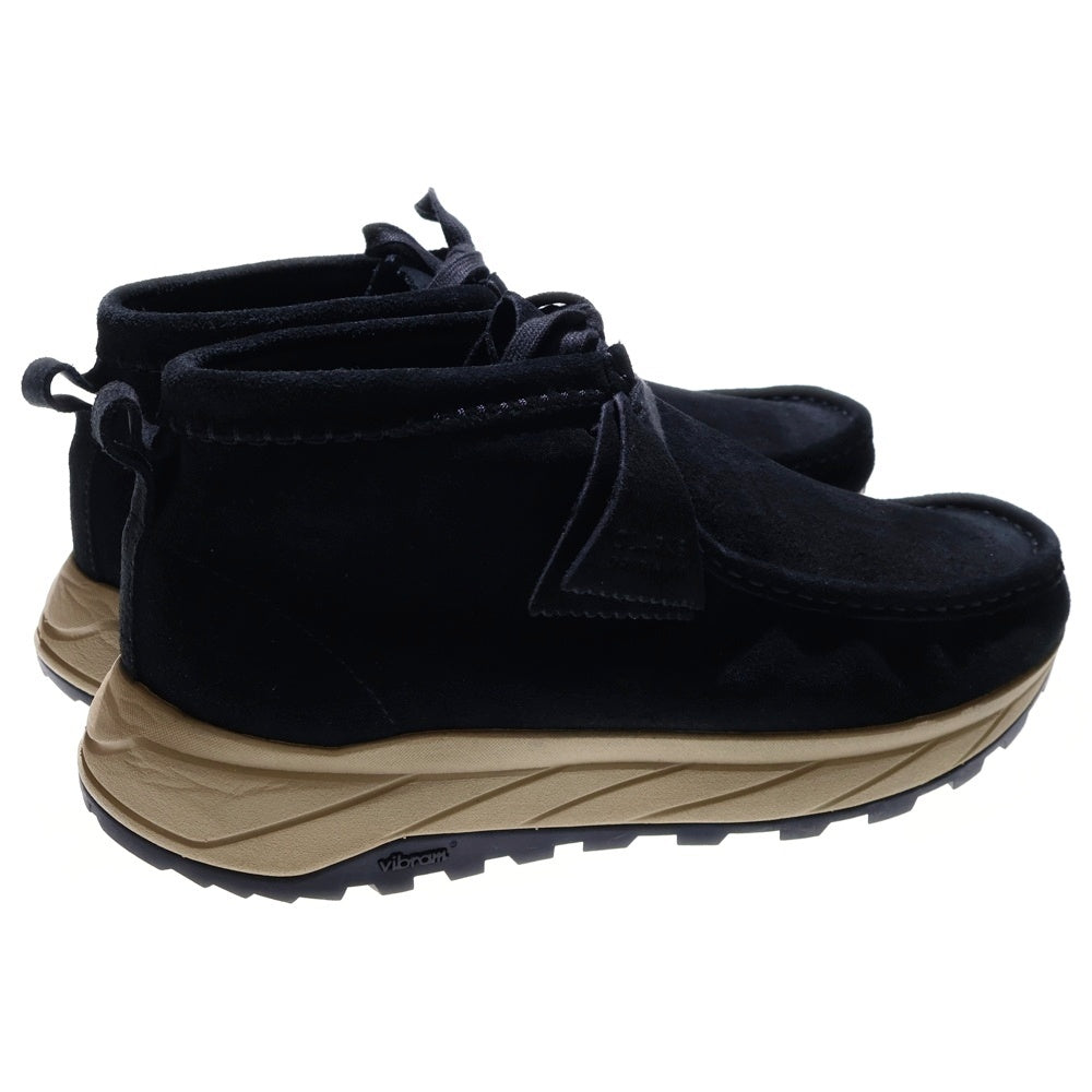 Clarks(クラークス) Wallabee Eden ワラビー スウェード ローカット スニーカー ブラック UK8.5/26.5cm 261733207085