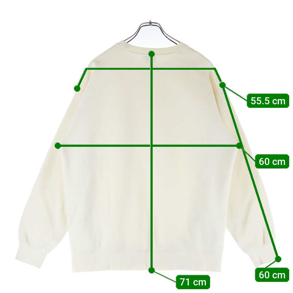 HELLY HANSEN(ヘリーハンセン) HHロゴ 刺繍 スウェット トレーナー クリーム HZ32461