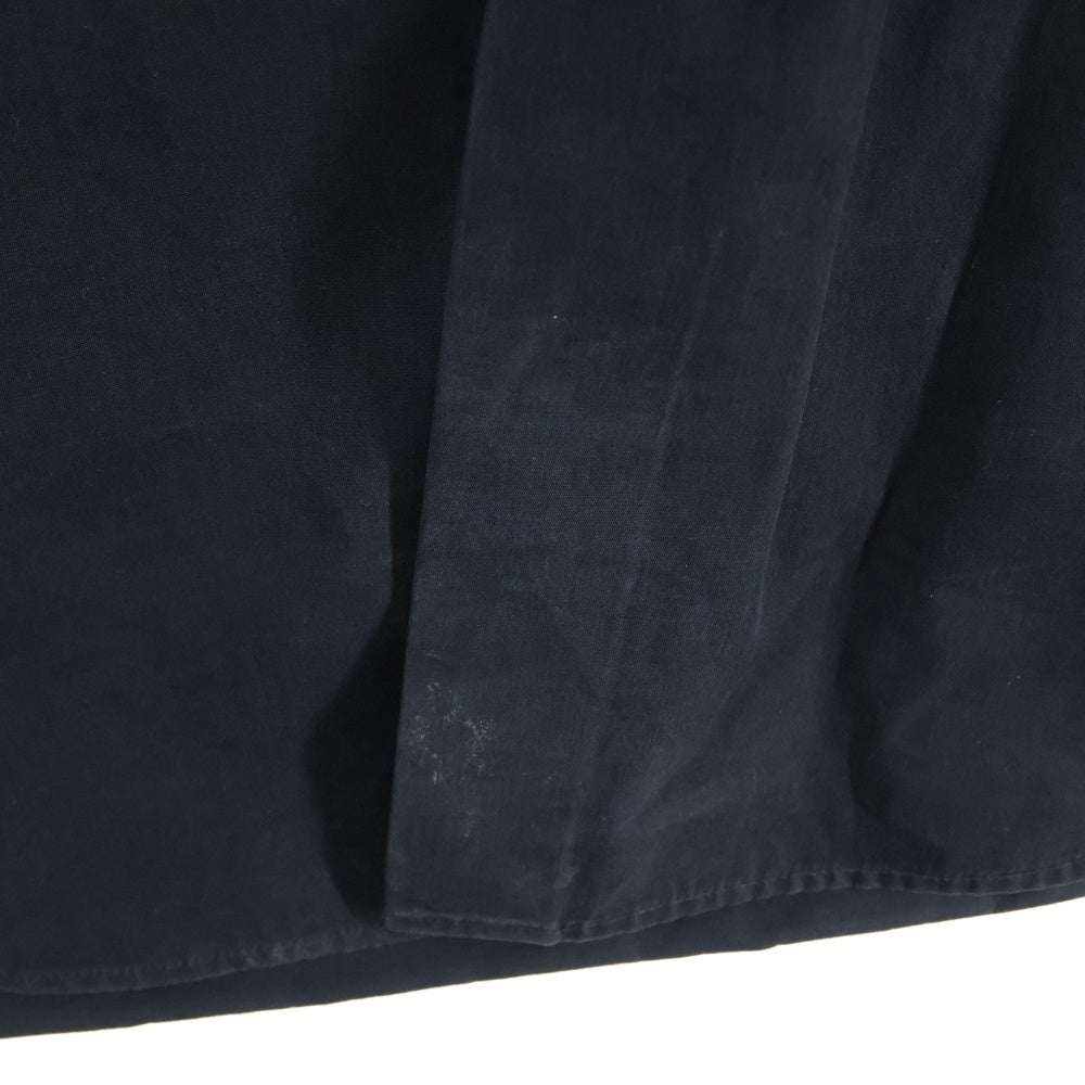 LOUIS VUITTON(ルイヴィトン) 22SS STAPLES DNA ヴァージル期 スクエアカラー 長袖シャツ ブラック RM241Q NLZ HJS40W