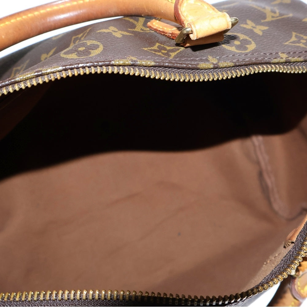LOUIS VUITTON(ルイヴィトン) モノグラム スピーディ30 レザーハンドバッグ ブラウン SP1928