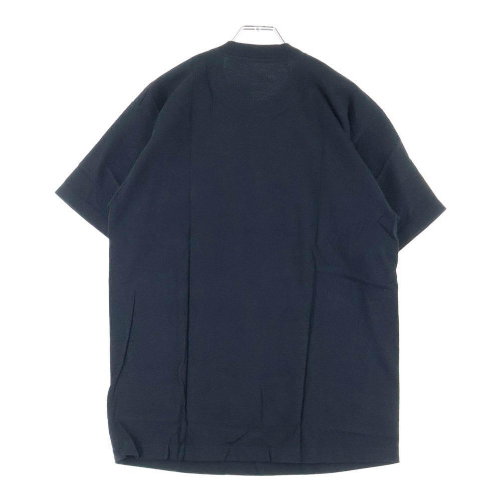 TENDERLOIN(テンダーロイン) 00ss DEAD STOCK ショットガン ロゴ プリント クルーネック 半袖 Tシャツ カットソー ブラック