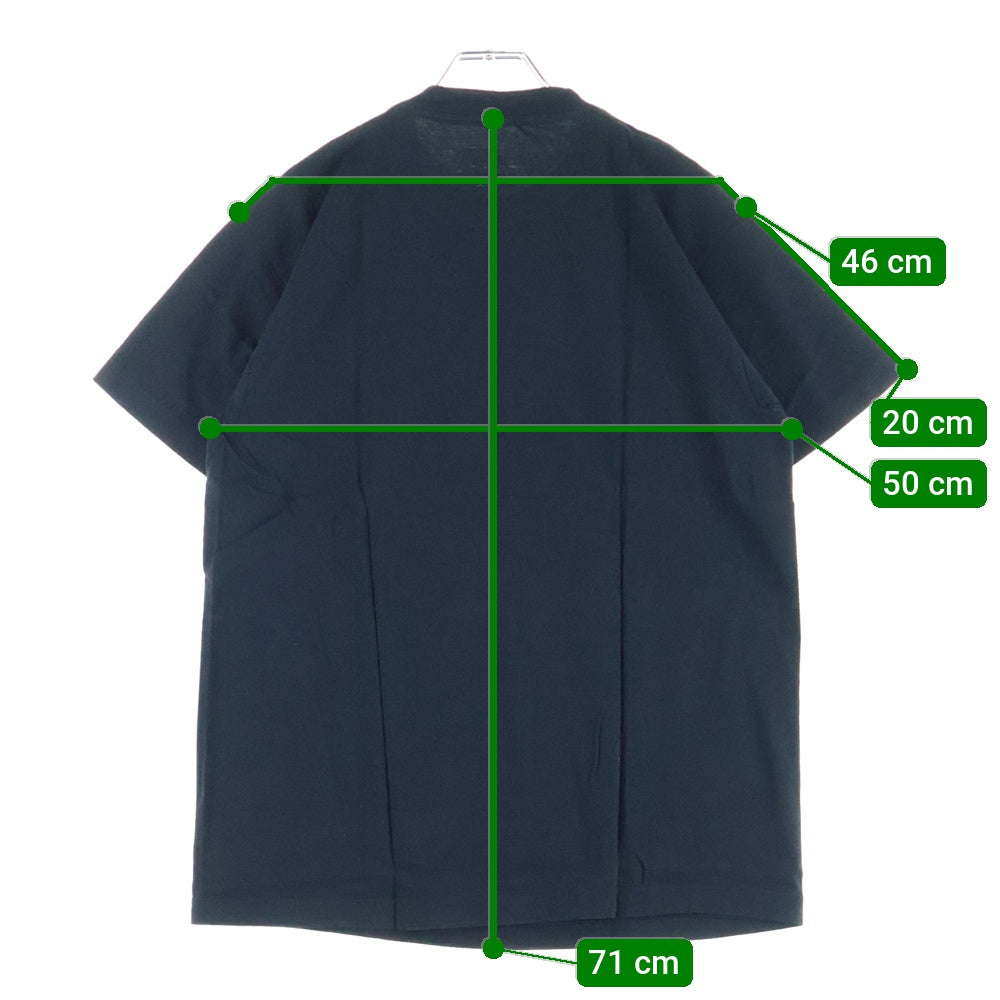 TENDERLOIN(テンダーロイン) 00ss DEAD STOCK フロント 鹿 プリント クルーネック 半袖 Tシャツ カットソー ブラック