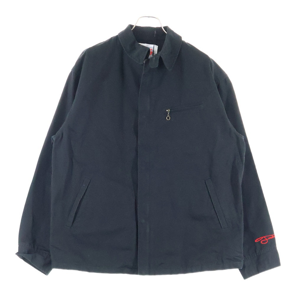 TENDERLOIN(テンダーロイン) 初期 ステーキタグ DEAD STOCK アーム刺繍 ワークジャケット ブラック