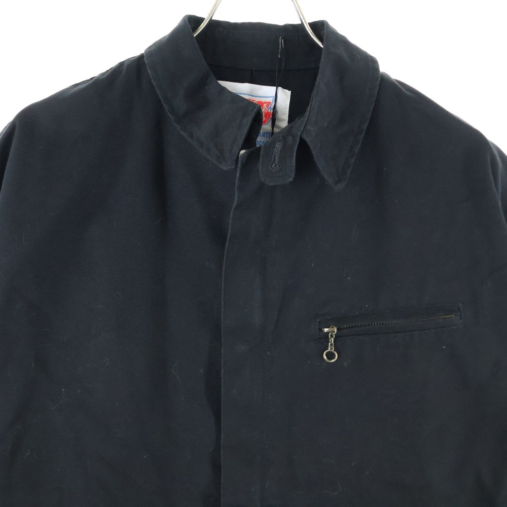 TENDERLOIN(テンダーロイン) 初期 ステーキタグ DEAD STOCK アーム刺繍 ワークジャケット ブラック