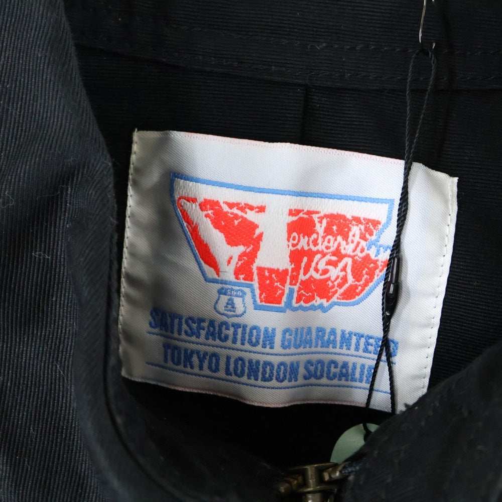 TENDERLOIN(テンダーロイン) 初期 ステーキタグ DEAD STOCK アーム刺繍 ワークジャケット ブラック