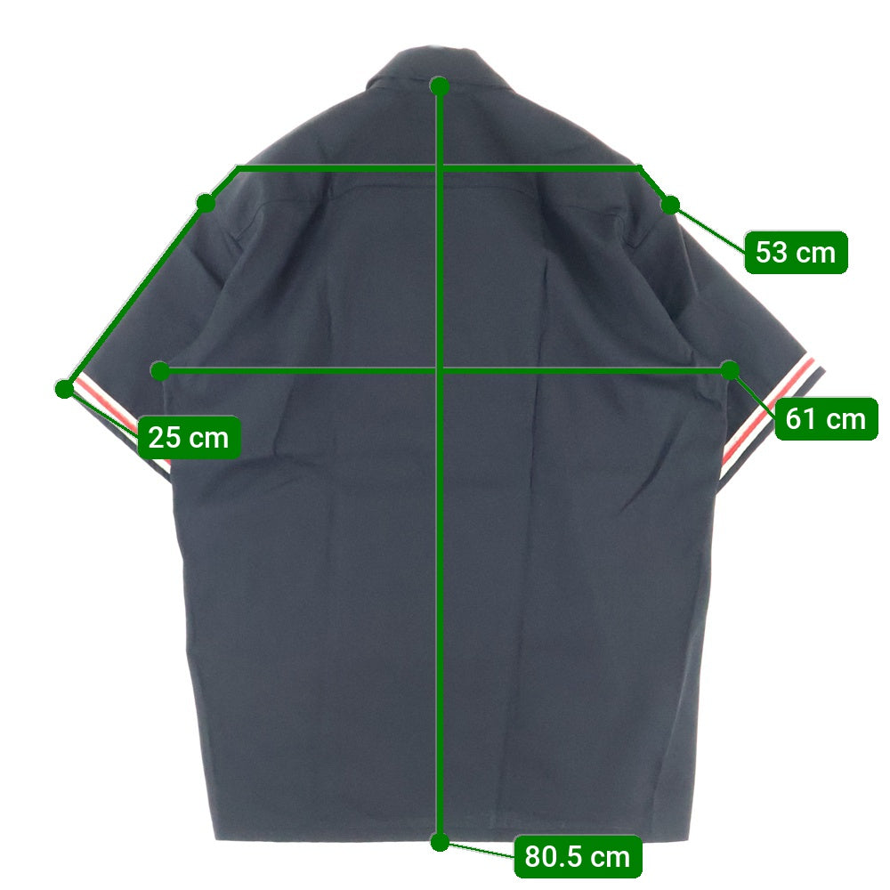 TENDERLOIN(テンダーロイン) 初期 DEAD STOCK マリンタグ ボーリング 半袖 シャツ ブラック