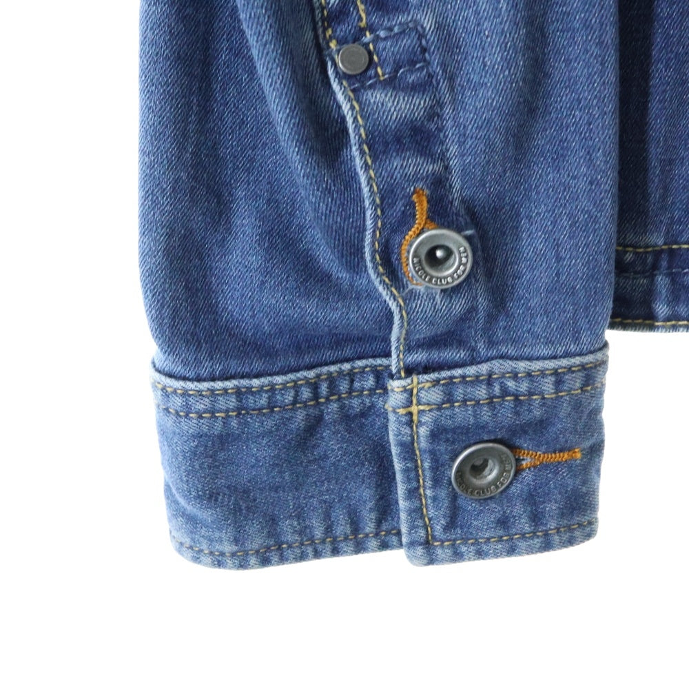 NICOLE CLUB FOR MEN(ニコルクラブフォーメン) デニムジャケット インディゴ 6164-8006