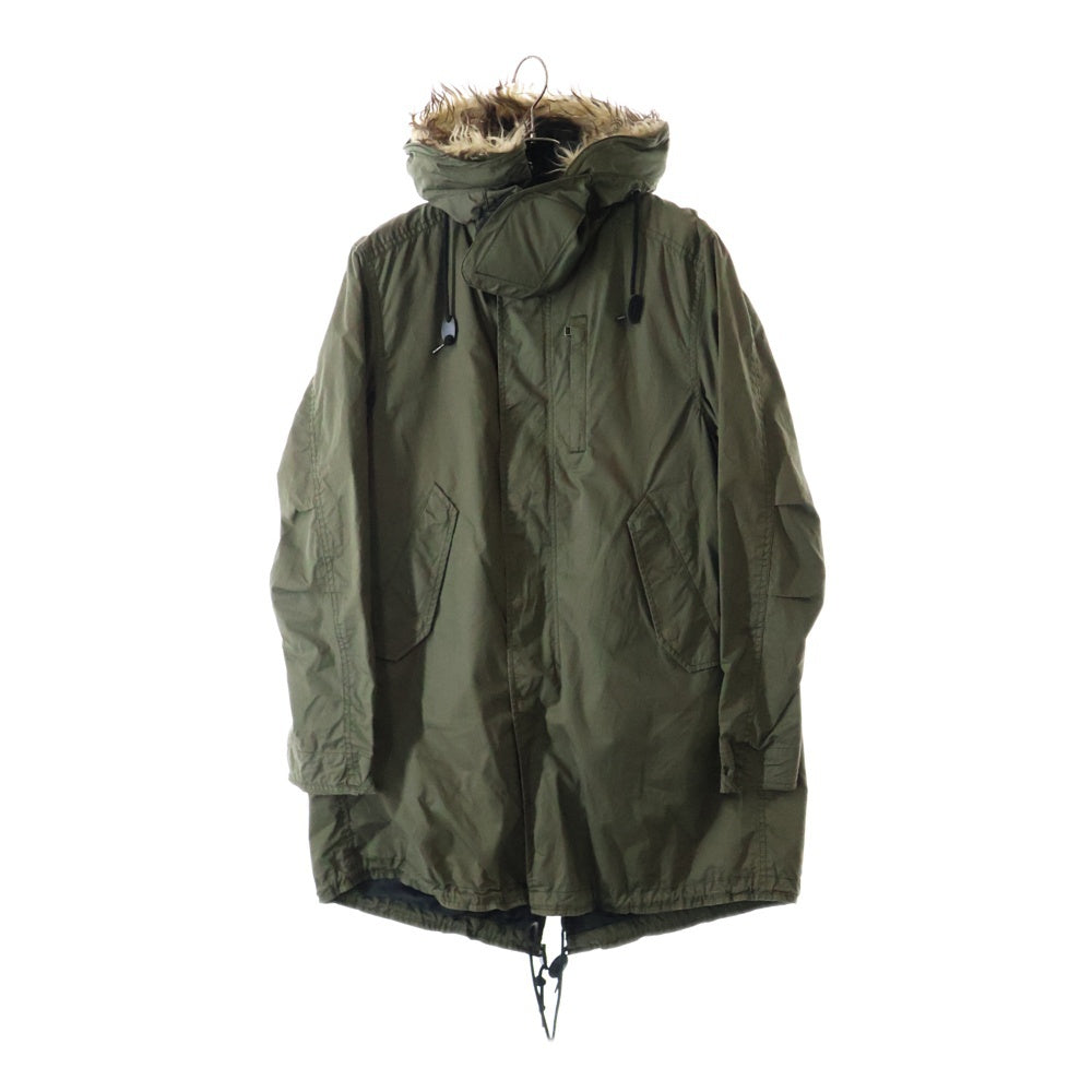 nano universe(ナノユニバース) モッズコート ロングコート カーキ