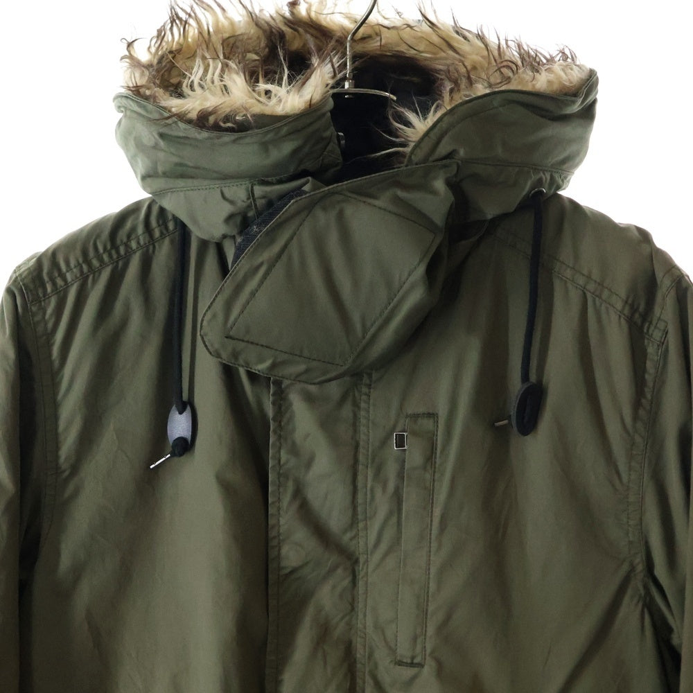 nano universe(ナノユニバース) モッズコート ロングコート カーキ