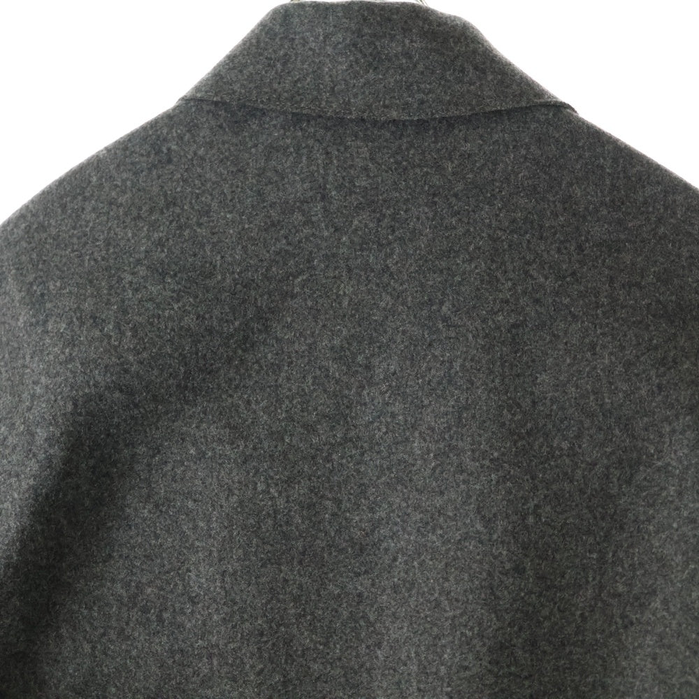 NO BRAND(ノーブランド) CIVIDINI 3B ウール コート ジャケット チャコール