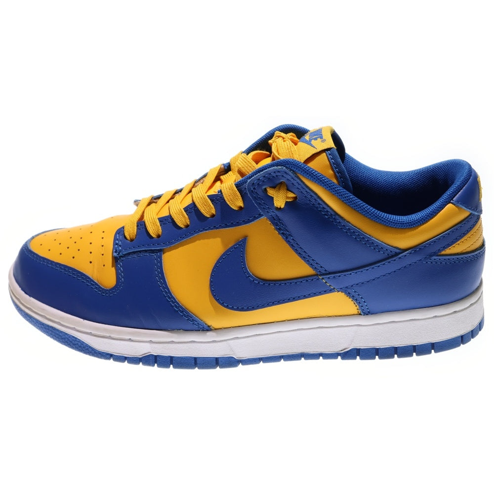NIKE(ナイキ) DUNK LOW RETRO Blue Jay and University Gold ダンク レトロ ローカットスニーカー ブルー/イエロー US9.5/27.5cm DD1391-402