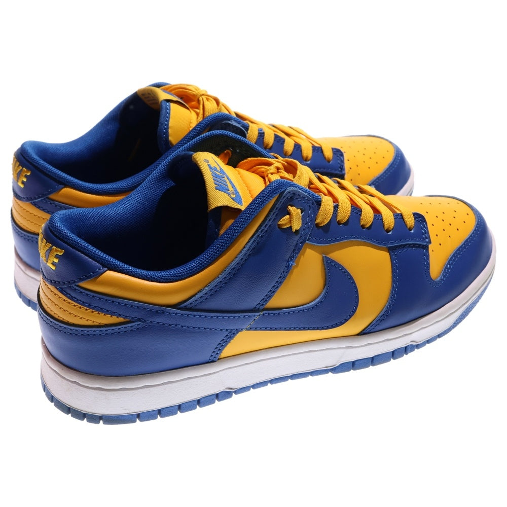 NIKE(ナイキ) DUNK LOW RETRO Blue Jay and University Gold ダンク レトロ ローカットスニーカー ブルー/イエロー US9.5/27.5cm DD1391-402