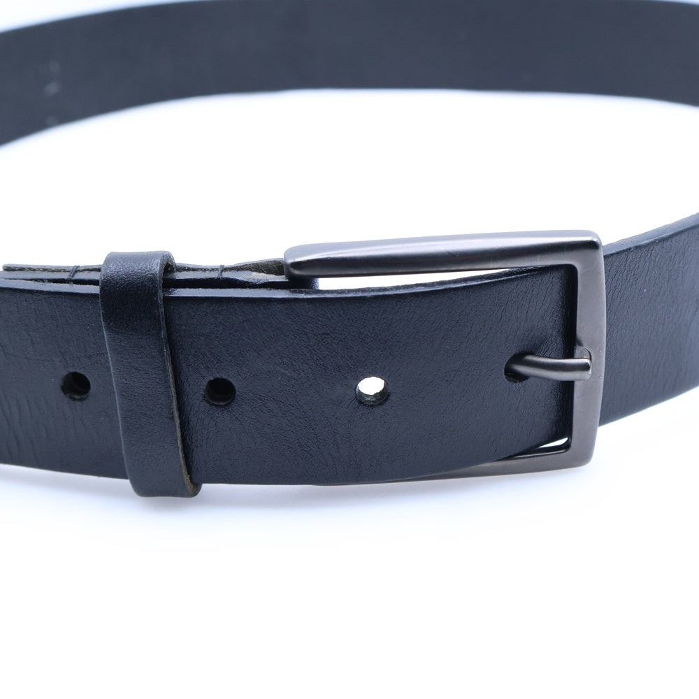 agnes b.(アニエスベー) CUIR-VACHETTE レザーベルト ブラック