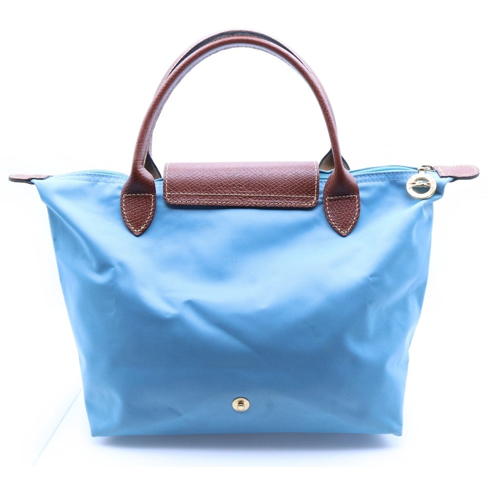 LONGCHAMP(ロンシャン) ル プリアージュ ナイロン レザー ハンドバック ブルー