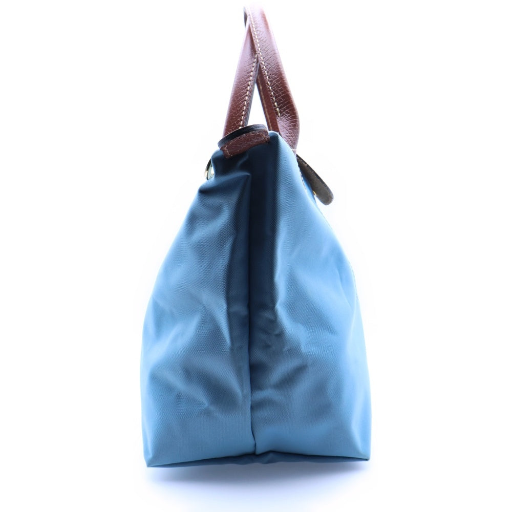 LONGCHAMP(ロンシャン) ル プリアージュ ナイロン レザー ハンドバック ブルー