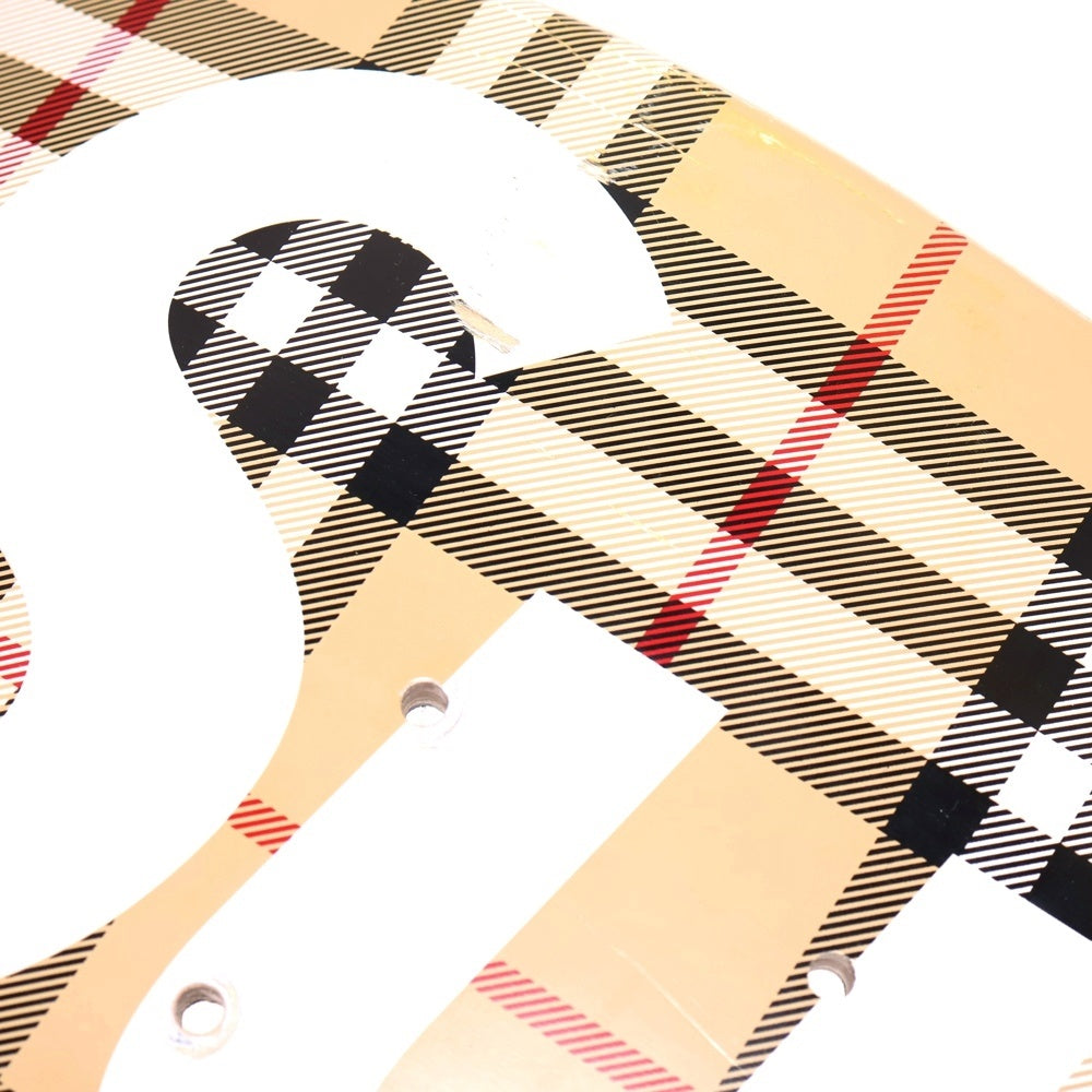 SUPREME(シュプリーム) 22SS × Burberry Skateboard Deck バーバリー スケートボード デッキ ベージュ