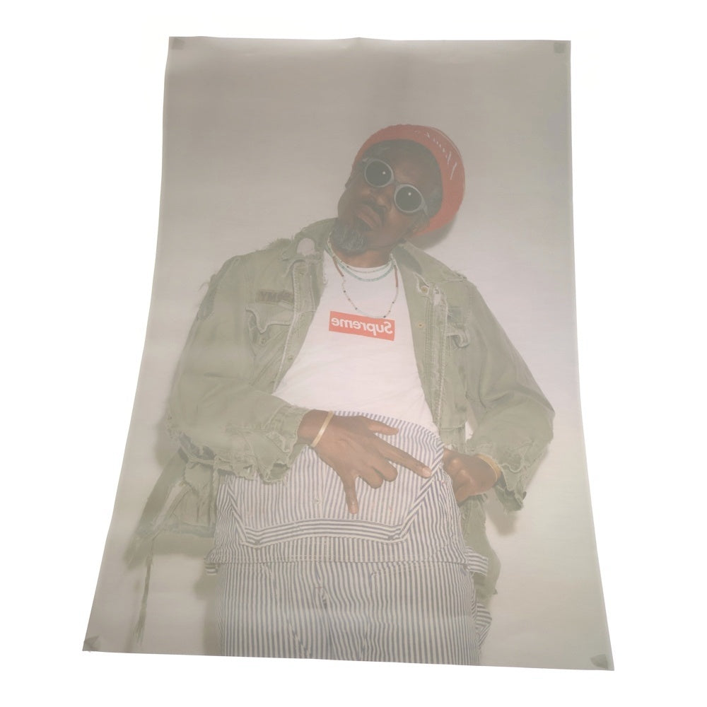 SUPREME(シュプリーム) 22AW × Andre 3000 Poster アンドレ 3000 フォト ポスター マルチ