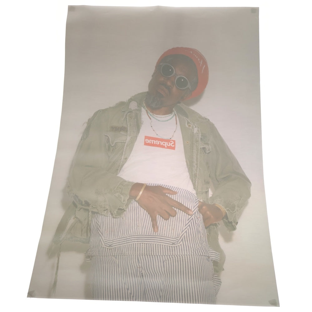 SUPREME(シュプリーム) 22AW × Andre 3000 Poster アンドレ 3000 フォト ポスター マルチ
