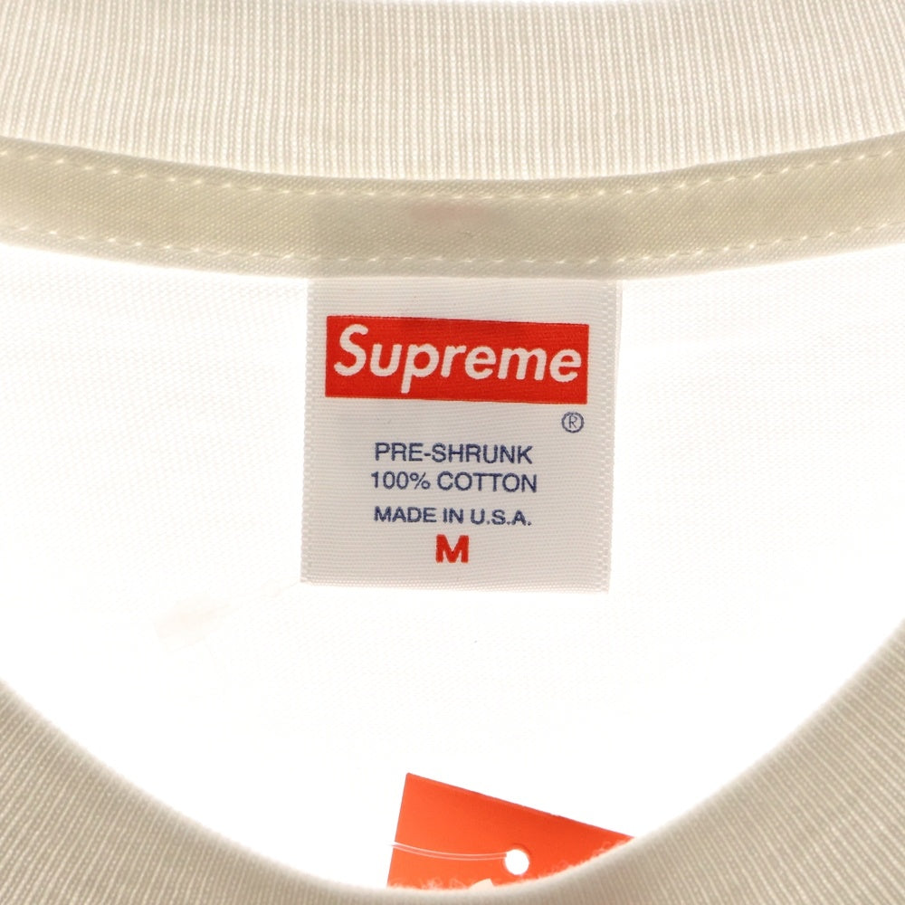 SUPREME(シュプリーム) 19AW Bandana Box Logo Tee バンダナ ボックスロゴ プリント クルーネック 半袖Tシャツ カットソー ホワイト