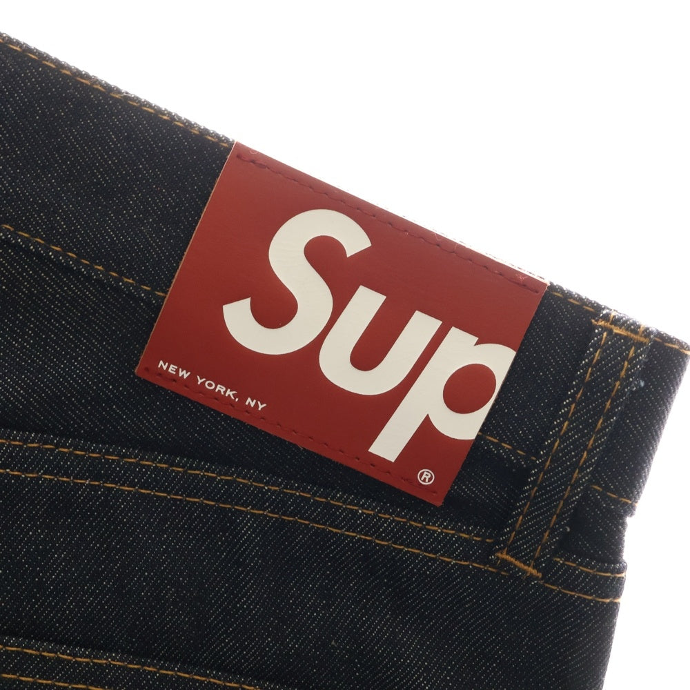SUPREME(シュプリーム) Rigid Selvedge Slim Jean リジット セルビッチ スリムジーンズ デニムパンツ インディゴ